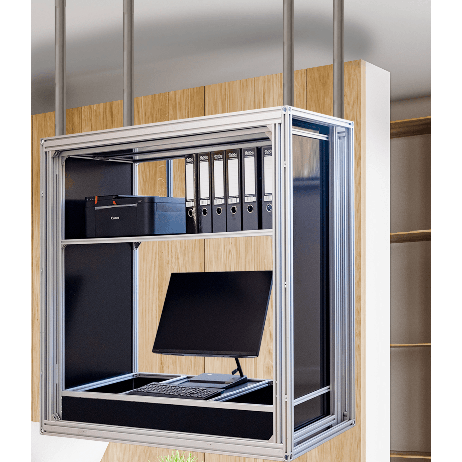 Modern Office Storage Unit - LoftRobe Store